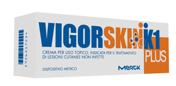 VIGORSKIN K1 PLUS CREMA PER LESIONI CUTANEE NON INFETTE 100 ML - Dolomiti e Natura