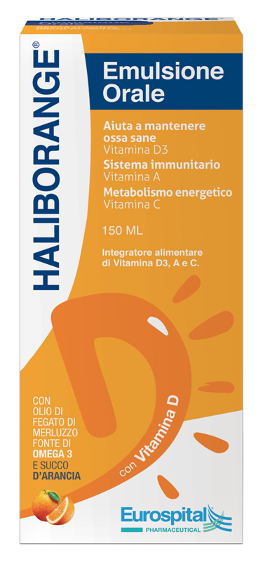 HALIBORANGE EMULSIONE ORALE 150 ML - Dolomiti e Natura