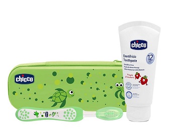 CHICCO SET DENTALE VERDE CON FLUORO - Dolomiti e Natura