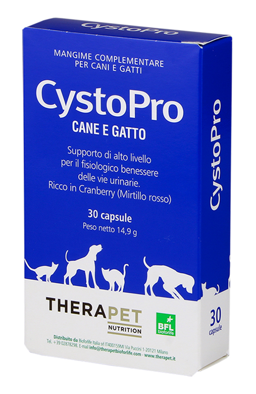 CYSTOPRO THERAPET 30 CAPSULE - Dolomiti e Natura