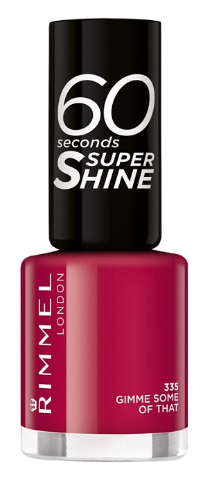 RIMMEL SMALTO 60 SECONDS SUPER SHINE 335 GIMME SOME OF THAT 8 ML - Dolomiti e Natura