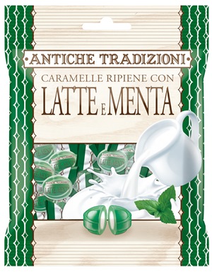 ANTICHE TRADIZIONI CARAMELLE LATTE E MENTA 60 G - Dolomiti e Natura