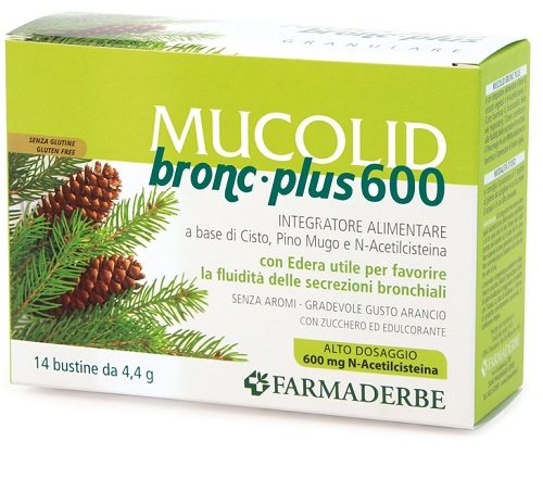 MUCOLID BRONC PLUS 600 14 BUSTINE - Dolomiti e Natura