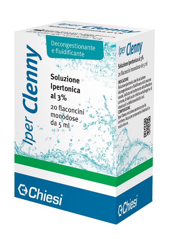 IPER CLENNY SOLUZIONE IPERTONICA MONODOSE 20 FLACONI 2 ML - Dolomiti e Natura