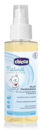 CHICCO OLIO MASSAGGIO NATURAL SENSATION 100 ML - Dolomiti e Natura