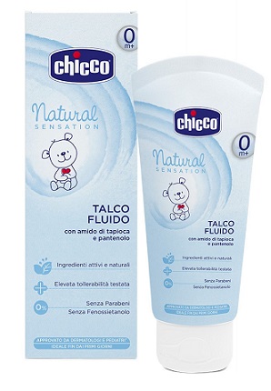 CHICCO TALCO FLUIDO NATURAL SENSATION 100 ML - Dolomiti e Natura