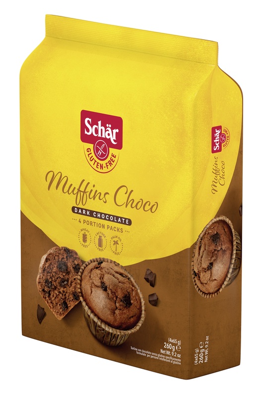 SCHAR MUFFINS CHOCO TORTINE CON CIOCCOLATO FONDENTE 4 PORZIOI DA 65 G - Dolomiti e Natura