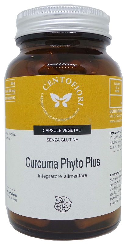 CURCUMA PHYTO PLUS 100 CAPSULE VEGETALI - Dolomiti e Natura