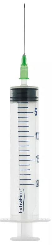 SIRINGA EXTRAFINE 20 ML CON AGO 2 GAUGE 21 0,80X40MM CONO ECCENTRICO 1 PEZZO - Dolomiti e Natura