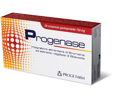 PROGENASE 20 COMPRESSE GASTROPROTETTE - Dolomiti e Natura
