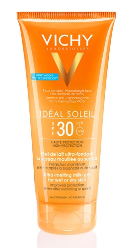 Vichy Ideal Soleil Gel Wet Skin SPF 30 200 ml - Dolomiti e Natura