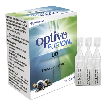 OPTIVE FUSION UD SOLUZIONE OFTALMICA STERILE 30 FLACONCINI MONODOSE 0,4 ML - Dolomiti e Natura