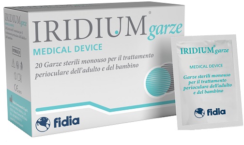 IRIDIUM GARZA OCULARE MEDICATA IN TESSUTO NON TESSUTO 20 PEZZI - Dolomiti e Natura