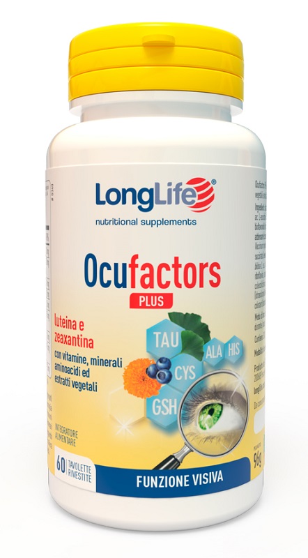 LONGLIFE OCUFACTORS PLUS 60 TAVOLETTE RIVESTITE - Dolomiti e Natura