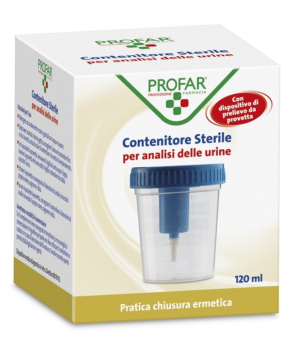 Contenitore Urine Profar Con Tappo Di Sicurezza 120 ml - Dolomiti e Natura