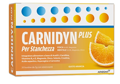 Carnidyn Plus Gusto Arancia 20 Buste - Dolomiti e Natura