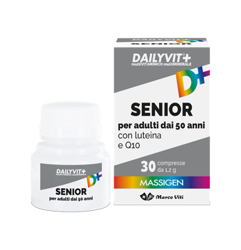 MASSIGEN SENIOR MULTIVITAMINICO E MULTIMINERALE 30 COMPRESSE RIVESTITE - Dolomiti e Natura