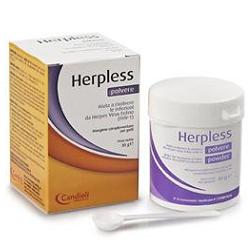 HERPLESS POLVERE BARATTOLO 30 G CON MISURINO - Dolomiti e Natura
