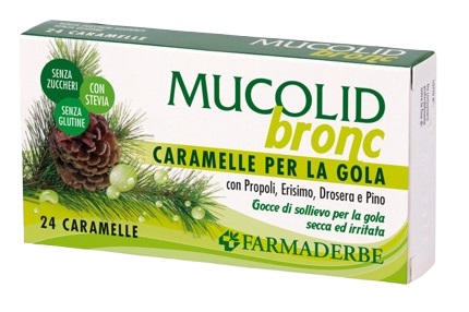 MUCOLID BRONC PROPOLI&PINO 24 CARAMELLE - Dolomiti e Natura