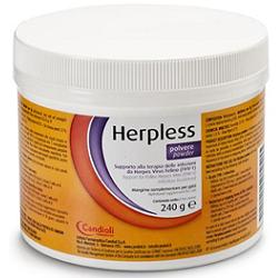 HERPLESS POLVERE BARATTOLO 240 G CON MISURINO - Dolomiti e Natura