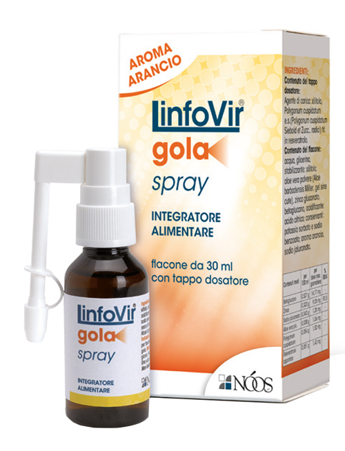 LINFOVIR GOLA SOLUZIONE ISOTONICA SPRAY 30 ML - Dolomiti e Natura