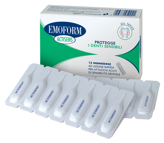 EMOFORM ACTISENS GEL 15 FIALE DA 2 ML - Dolomiti e Natura