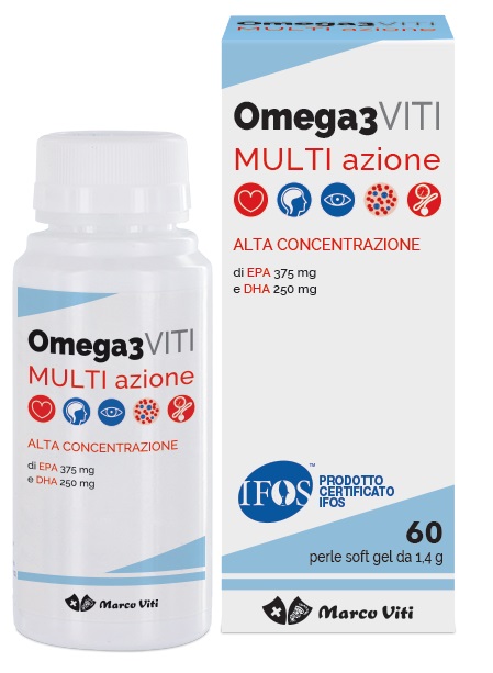 VITI OMEGA3 MULTIAZIONE 60 PERLE - Dolomiti e Natura