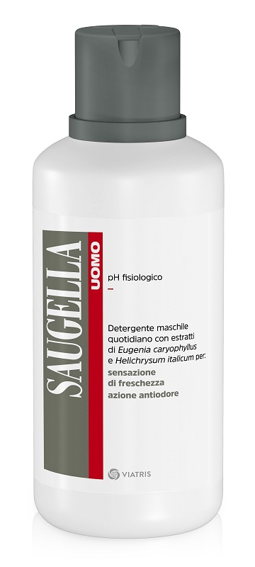 SAUGELLA UOMO PH FISIOLOGICO DETERGENTE MASCHILE 500 ML - Dolomiti e Natura
