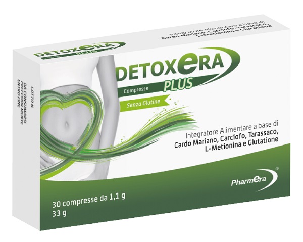 DETOXERA PLUS INTEGRATORE ALIMENTARE PER STIPSI E TRANSITO INTESTINALE 30 COMPRESSE - Dolomiti e Natura