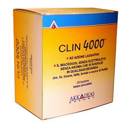 CLIN 4000 LASSATIVO 30 BUSTINE MONOUSO 10 G SENZA ZUCCHERO - Dolomiti e Natura