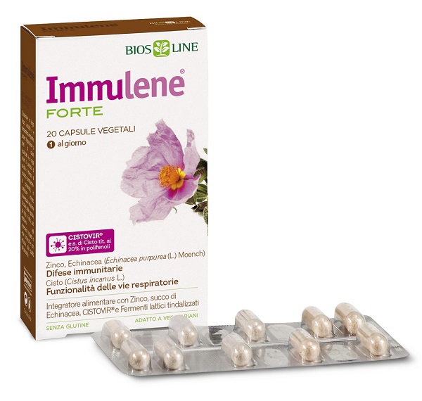 BIOSLINE IMMULENE FORTE 20 CAPSULE - Dolomiti e Natura
