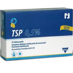 TSP 0,5% SOLUZIONE OFTALMICA UMETTANTE LUBRIFICANTE 30 FLACONCINI MONODOSE 0,5 ML - Dolomiti e Natura
