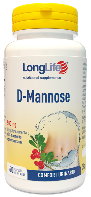 LONGLIFE D-MANNOSE 60 CAPSULE - Dolomiti e Natura