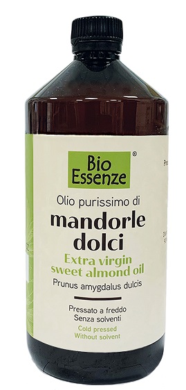 BIO ESSENZE OLIO PURISSIMO DI MANDORLE DOLCI 1000 ML - Dolomiti e Natura