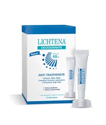 LICHTENA DEODORANTE ANTITRASPIRANTE 15 FIALE MONODOSE - Dolomiti e Natura