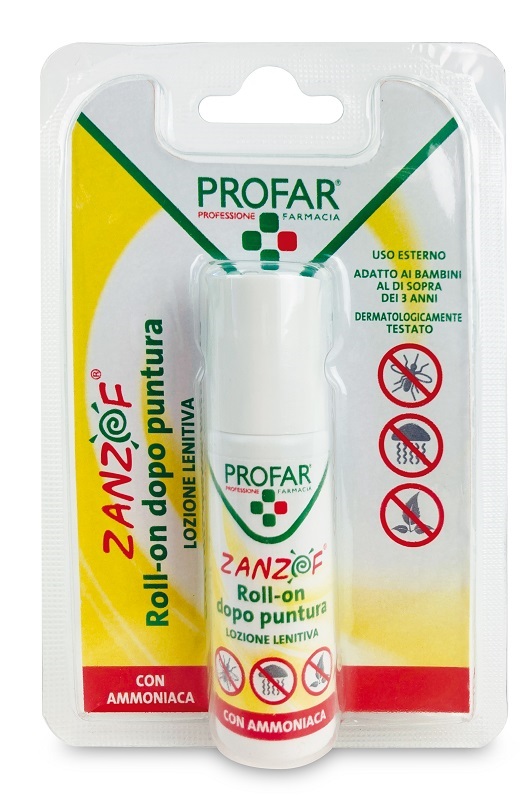 ZANZOF LOZIONE POST PUNTURA CON AMMONIACA ROLL-ON 20 ML PROFAR - Dolomiti e Natura