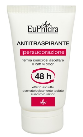 EUPHIDRA DEODORANTE IN CREMA IN TUBO CON ASTUCCIO EUPHIDRA DEO ANTITRASPIRANTE 40 ML - Dolomiti e Natura