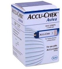 STRISCE MISURAZIONE GLICEMIA ACCU-CHEK AVIVA BRK RETAIL 50 PEZZI - Dolomiti e Natura