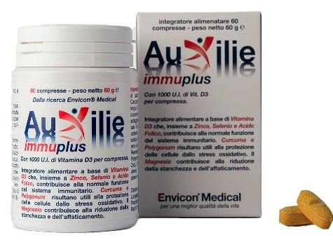 AUXILIE IMMUPLUS DEGLUTIBILE 30 COMPRESSE - Dolomiti e Natura