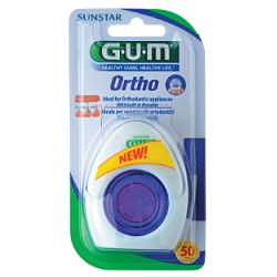 GUM ORTHO FLOSS FILO SPUGNOSO 50 PEZZI - Dolomiti e Natura