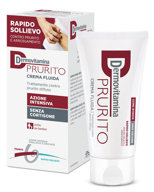 DERMOVITAMINA PRURITO CREMA FLUIDA AZIONE INTENSIVA SENZA CORTISONE 150 ML - Dolomiti e Natura