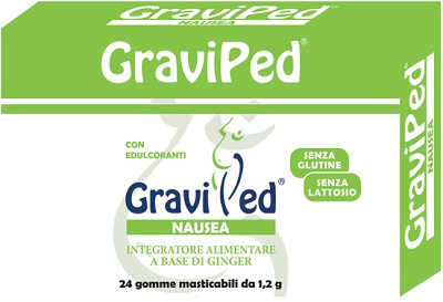 GRAVIPED NAUSEA 24 CHEWING GUM 1,2 G - Dolomiti e Natura