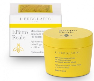 EFFETTO REALE MASCHERA SUPER NUTRIENTE AZIONE RESTITUTIVA CAPELLI SECCHI E SFIBRATI 150 ML - Dolomiti e Natura