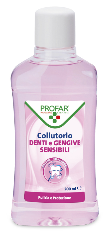 PROFAR COLLUTORIO DENTI/GENGIVE SENSIBILI 500 ML - Dolomiti e Natura