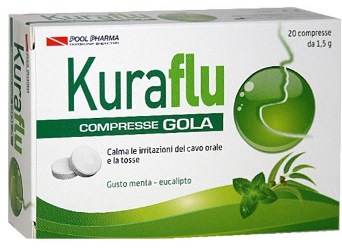 Kuraflu Gola Eucalipto  20 Compresse - Dolomiti e Natura