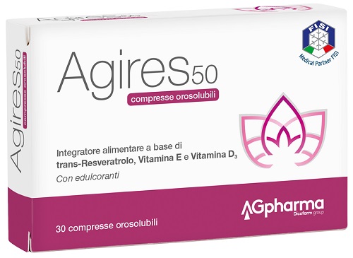 AGIRES 50 30 COMPRESSE OROSOLUBILI SCATOLA 5,4 G - Dolomiti e Natura