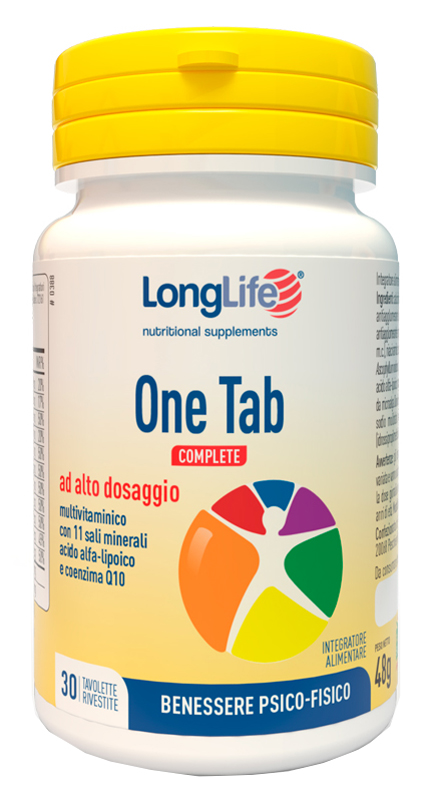 LONGLIFE ONE TAB COMPLETE 30 TAVOLETTE RIVESTITE - Dolomiti e Natura