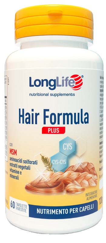 LONGLIFE HAIR FORMULA PLUS 60 TAVOLETTE - Dolomiti e Natura