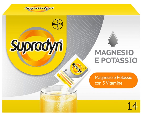 SUPRADYN MAGNESIO POTASSIO SENZA ZUCCHERO 14 BUSTINE 4 G - Dolomiti e Natura