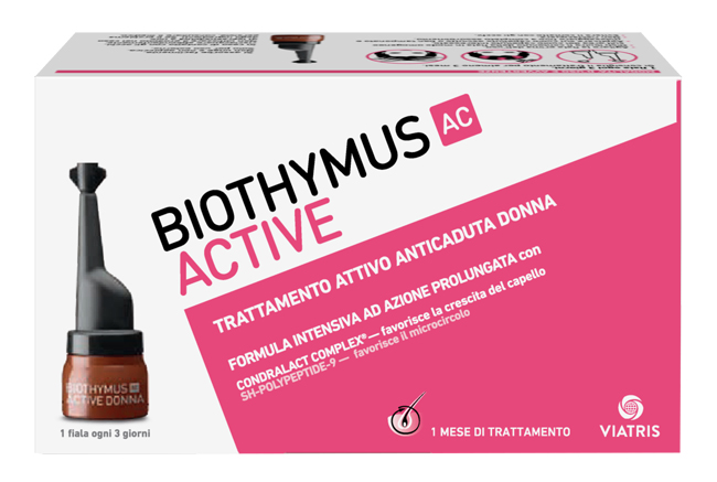 BIOTHYMUS AC ACTIVE TRATTAMENTO ATTIVO ANTICADUTA DONNA 10 FIALE - Dolomiti e Natura